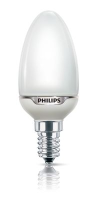 Philips Softone-Flamme Lisse 929689673103 Energiesparlampe-Energiesparlampe, 5 W, ...