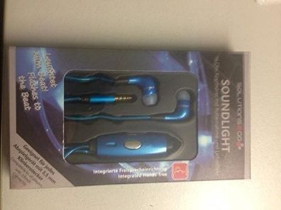 SOUND LIGHT S2G - In-Ear-Ohrhörer mit Lichteffekten - blau