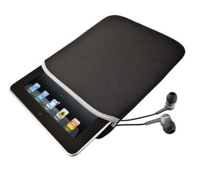 Trust 31028 – Schutzhülle stoßfest für iPad und Kopfhörer Headset Stereo