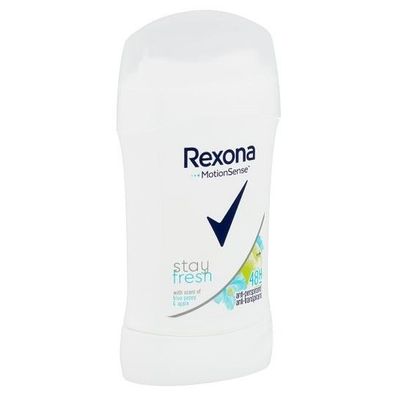 Rexona Stay Fresh Blue Poppy & Apple Anti-Transpirant Stick 48h 40 ml