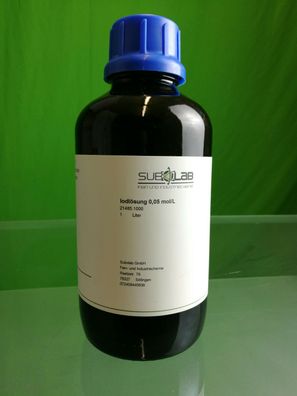 Iodlösung, Jodlösung 0,05 mol/ L , 1 Liter