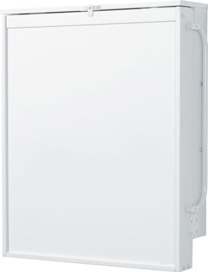 Wandwickelregal weiss inkl. Wickelauflage aus phtalatfreier Folie