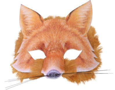 Tier Maske Fuchs Erwachsene realistisch Tiermaske