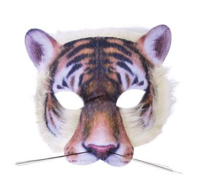 Tier Maske Tiger Erwachsene realistische Tiermaske