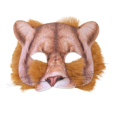 Tier Maske Löwe Erwachsene realistische Tiermaske