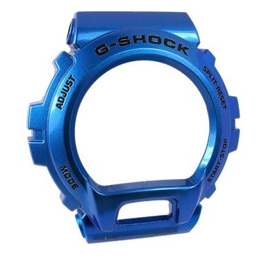 Casio G-Shock GB-X6900B Resin Bezel / Lünette blau schwarze Schrift
