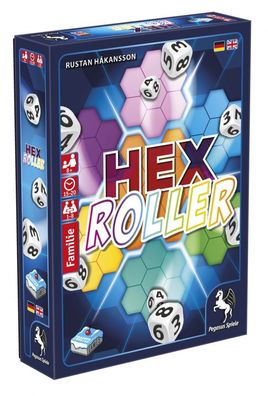 Hex Roller inkl Erweiterung Block Hexpansion 1 Würfelspiel Pegasus Spiele 18329G