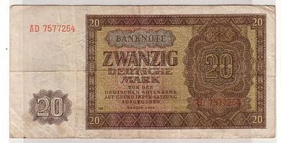 20 Mark Banknote DDR Deutsche Notenbank 1948