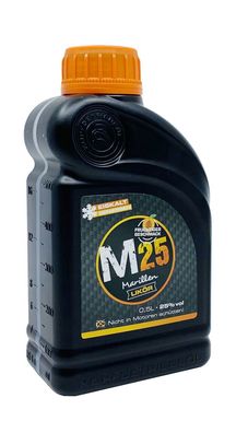 M25 Kopfgetriebeöl in PET Öldose 0,5l Marillenlikör 25%vol.