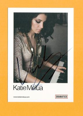 Katie Melua ( georgisch-britische Sängerin ) - persönlich signiert