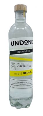 Undone Juniper Type Not Gin 0,7l