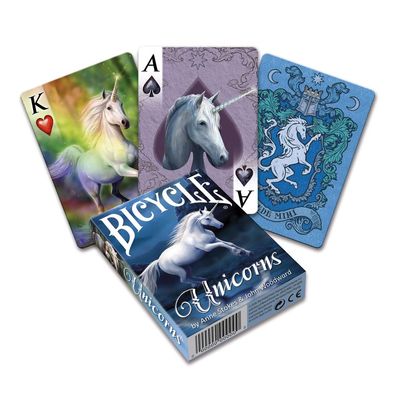 Bicycle Unicorn Edition Kartenspiel by Anne Stokes