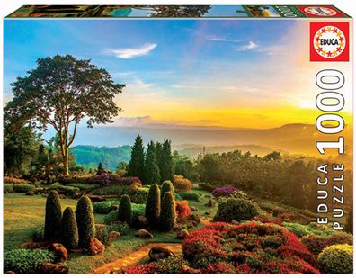 Puzzle - Beautiful Garden - 1000 Teile Garten, Educa # 17968