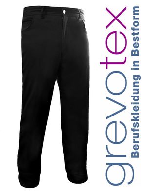 Herren Servicehosen Jeanshosen Stretchhose schwarz Größe 44 - 64 auch Übergrößen