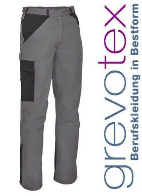 Arbeitshose Bundhose Schutzkleidung Arbeitskleidung Grau Schwarz Größe 38-70