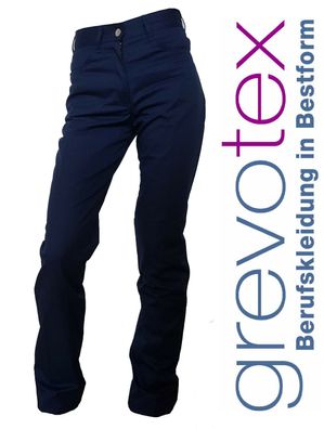 Damen Servicehose Jeanshose stretch marine auch in Übergrößen erhältlich