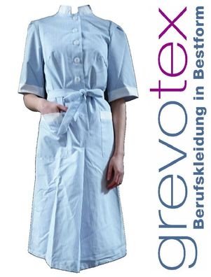 Fasching Karneval Kostüme Zimmermädchenkleid Dienstmädchen Verkleidung weiß blau