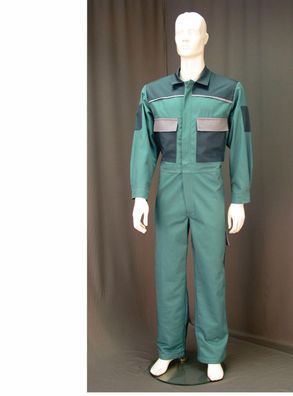 Blaumann Overall Jumpsuit Schutzkleidung Ganzkörperanzug Arbeitsanzug petrol