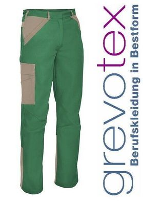 Arbeitshose Bundhose Schutzkleidung Arbeitskleidung Grün Sand Größe 38 - 68