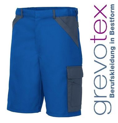 Arbeitshose Kurze Hose Bermuda Shorts Arbeitskleidung Blau Grau Größe 38 - 68