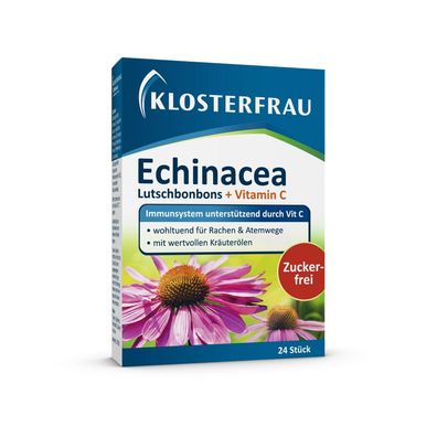 Klosterfrau Echinacea Lutschbonbons Tabletten Immunsystem Vitamin C Erkältung
