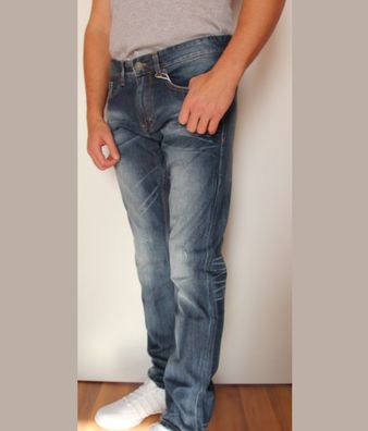 s. Oliver Herren Jeans Man Straight Leg Tight Casual Standart Waist