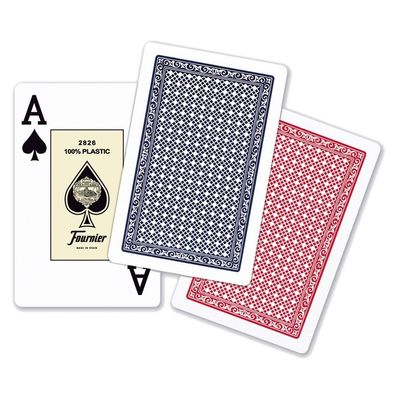 Fournier No2826 Bridge Edition 2 Jumbo Index Plastik Kartenspiel