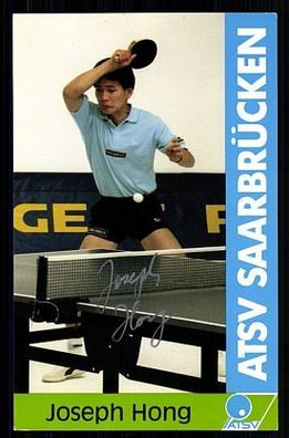 Joseph Hong Autogrammkarte Original Signiert Tischtennis + A 57956