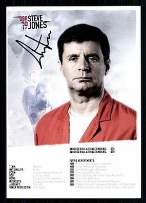 Steve Jones Autogrammkarte Original Signiert Tourenwagen + A 57979