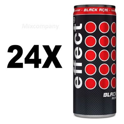 effect® Black Açai 0,25L 250ml - 24 Stück inkl. Pfand EINWEG