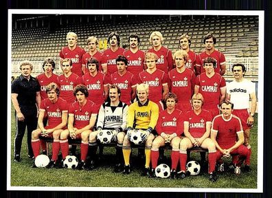 1 FC Kaiserslautern + +1978-79+ + Super Mannschaftskarte + +
