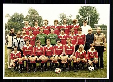 Eintracht Frankfurt + +1978-79+ + Super Mannschaftskarte + +