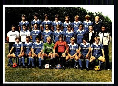Arminia Bielefeld + +1978-79+ + Super Mannschaftskarte + +