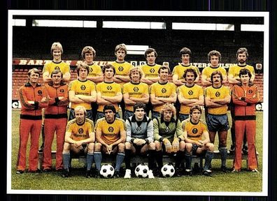 Eintracht Braunschweig + +1978-79+ + Super Mannschaftskarte + +