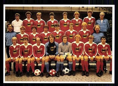 Fortuna Düsseldorf + +1978-79+ + Super Mannschaftskarte + +