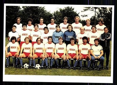 Hamburger SV + +1978-79+ + Super Mannschaftskarte + +