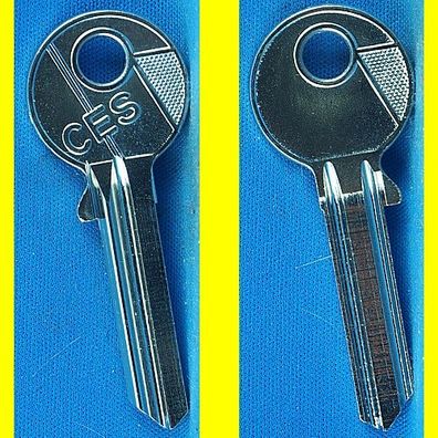 CES Schlüsselrohling 31,5 mm für CES, Boda, Fuhr, Giesche, Hörmann, Kima, Lips, Nemef