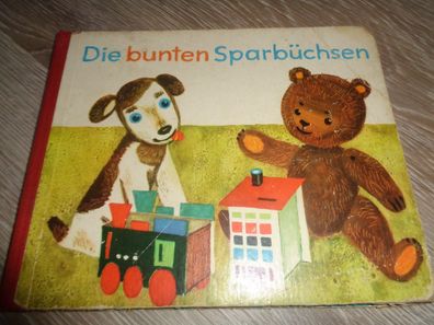 Bilderbuch Hartkarton-Inge Gürtzig -Die bunten Sparbüchsen