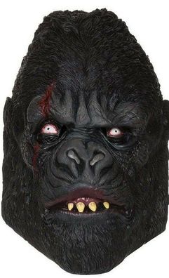 Zombie Gorilla Maske Affe Tier Gorillamaske Affenmaske Halloween Fasching