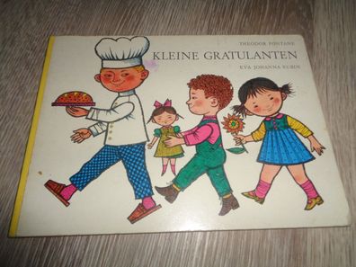 Papp Bilderbuch- Kleine Gratulanten -Theodor Fontane -12. Auflage 1986