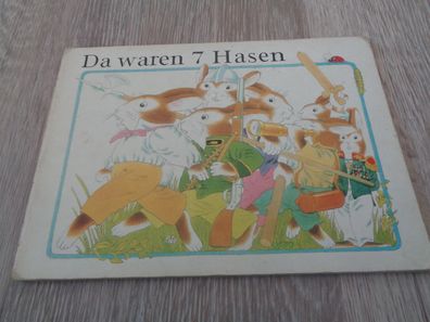 Papp Bilderbuch- Rainer Flieger - Da waren 7 Hasen-4. Auflage