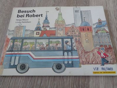 Papp Bilderbuch -Besuch bei Robert -Kofferbuch aus dem Verlag Junge Welt