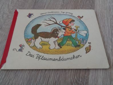 Papp Bilderbuch-Das Pflaumenbäumchen - Werner Lindemann , Inge Gürtzig -2. Auflage