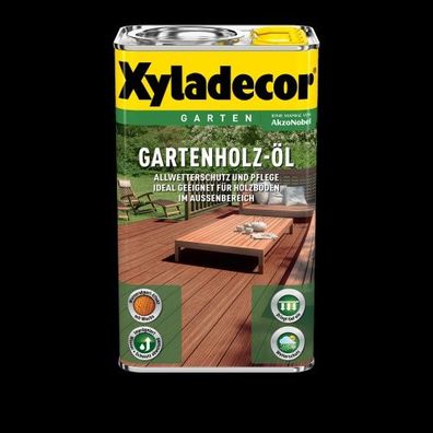 Xyladecor - Gartenholz-Öl Natur, 2,5l natur dunkel