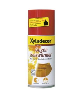 Xyladecor - "Gegen Holzwürmer" 250ml Dose schützt, bekämpft, überstreichbar, Sto