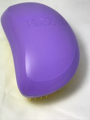 TANGLE TEEZER Hairbrush, Wet and Dry, proffesionelle Haarbürste, Lila/ Gelb