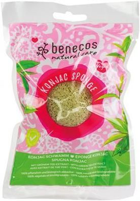 benecos Natural Konjac Sponge Tea - 1 Stück