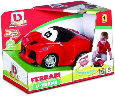 BB Junior U-Turn LaFerrari Kleinkinder-Fahrzeug Pullback-Funktion Spielzeugauto