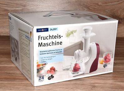 Soft Eis Eismaschine Joghut -Eis Sorberts Frucht-Eis 150 Watt NEU