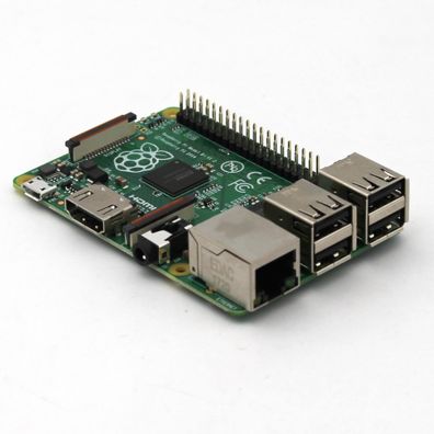 Raspberry Pi Model B+ Mainboard (GPIO polig, MicroSD Speicherkartenslot, HDMI, 4X U